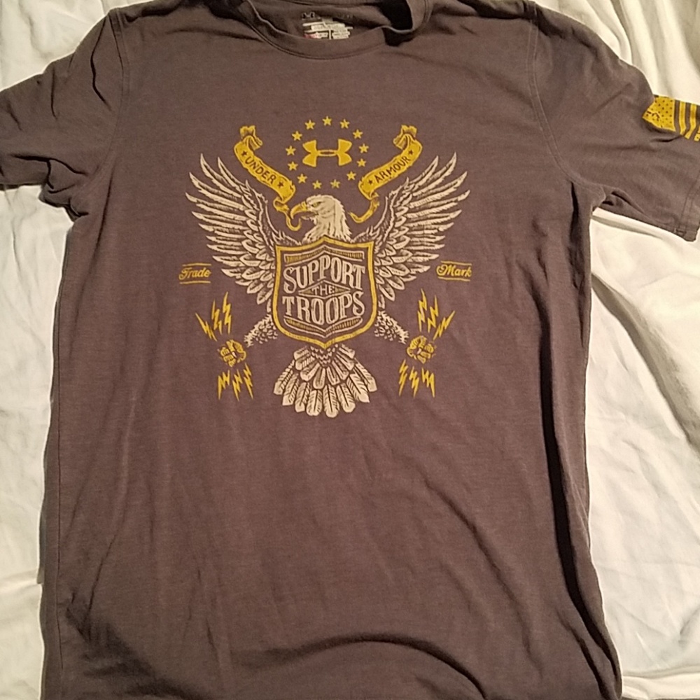 Under Armour Support the troops t-shirt